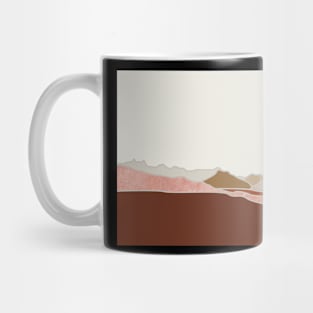 North shore mountains sunset Mug